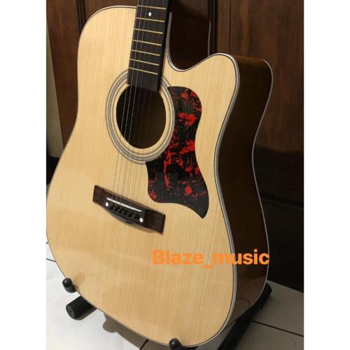 Foto Produk Gitar Akustik Yamaha F500 Jumbo paket lengkap dari Blaze Music