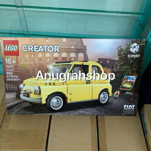 LEGO 10271 CREATOR EXPEERT Fiat 500 Brand New in Box, Sealed, 100% Original  LEGO di Anugrahshoptokopedia Tokopedia