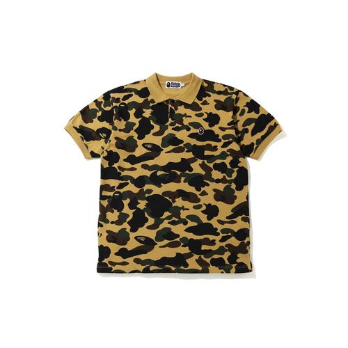 Jual Bape 1st Camo Polo One Point Tee 