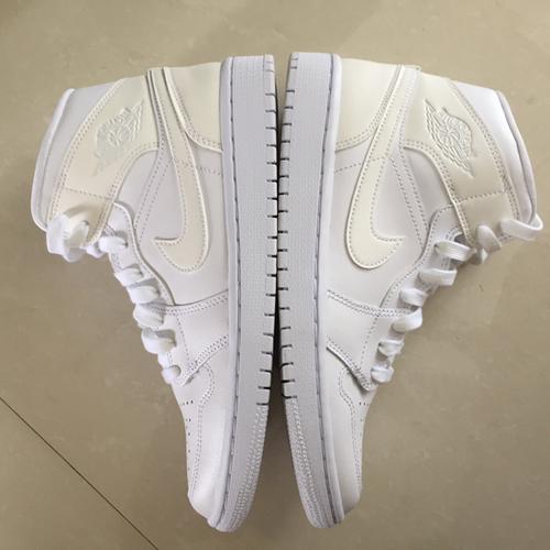 Jual Air Jordan 1 Mid White Ivory (W) - Kota Bogor - sneakers-23 | Tokopedia