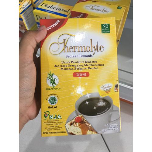 Jual Thermolyte Diet Sugar Gula Untuk Diet 50 Pcs Kota Surakarta Mahatmall Tokopedia