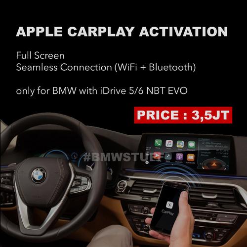 JASA AKTIVASI APPLE CARPLAY BMW F30 F15 