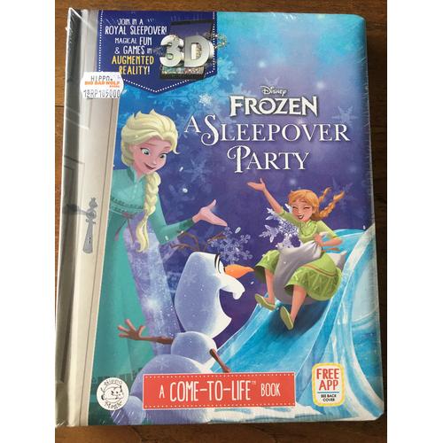 Foto Produk Buku import 3D Hippo Magic Seri DISNEY FROZEN A SLEEPOVER PARTY dari Hiroshi official