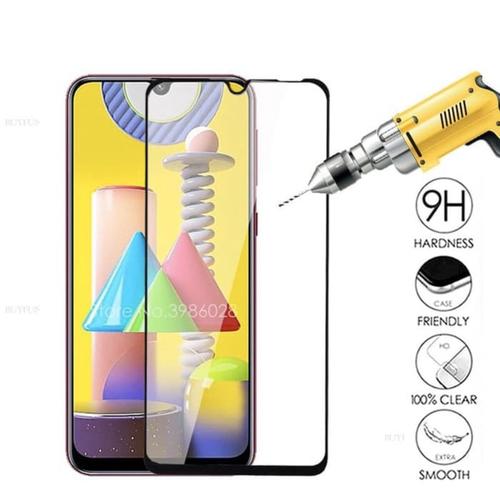 Foto Produk SAMSUNG GALAXY M21 PREMIUM TEMPERED GLASS 5D FULL COVERED GLUE PRO dari Shopyz ID
