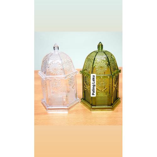 Foto Produk Toples Chrystal Kubah - Food Grade - Putih dari Cellis Houseware