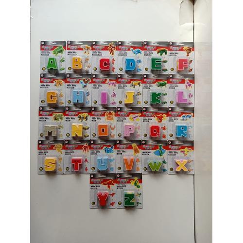 Foto Produk Alphabet robot mainan abjad robot mainan combine to create mega botz dari VENTURO TOYS