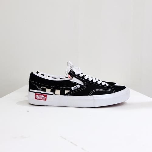 vans cut and paste black white