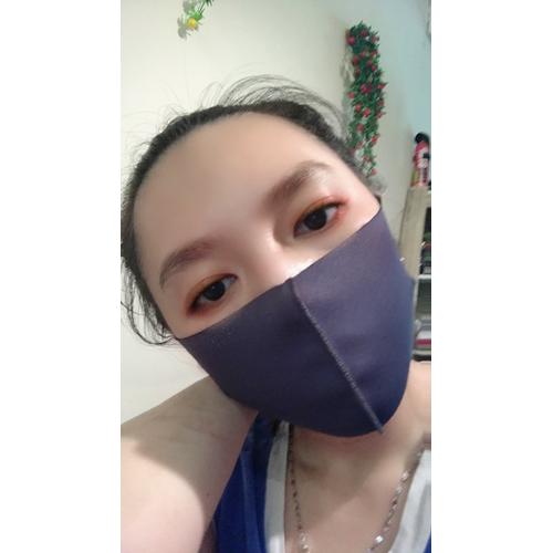 Gambar Masker scuba warna navi ( real foto ) dari Almond crispy wong Kota Tangerang Tokopedia