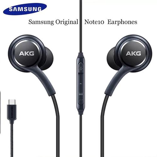 Foto Produk HEADSET HEANSFREE EARPHONE ORIGINAL 100% SAMSUNG AKG NOTE 10+ TYPE C dari Ewaa_shop