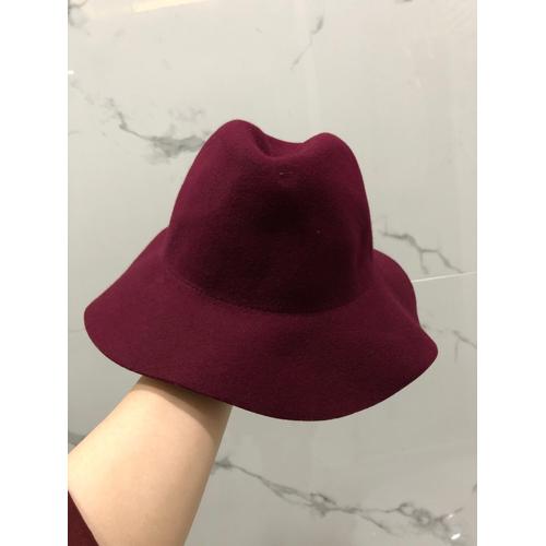 Jual Maroon fedora hat - Kota Tangerang 
