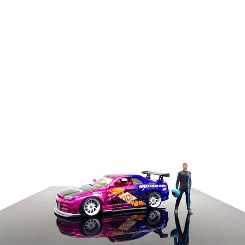 Jual Diecast Custom Hot Wheels Nissan Skyline Gtr R34 Kab Mojokerto Hardworkgarage Tokopedia