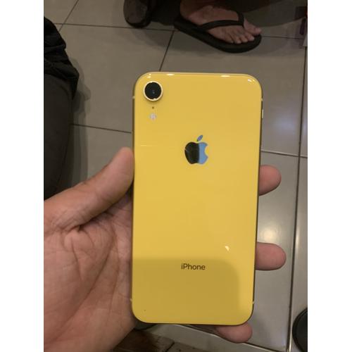 Jual Iphone Xr 64gb Yellow Inter Like New Fullset Original Kota Bandung Digi Cell Tokopedia