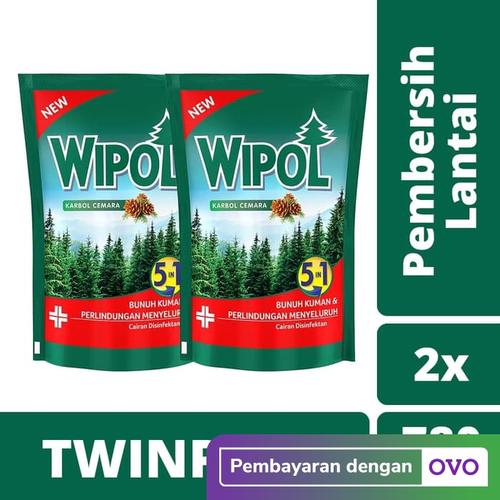 Foto Produk Wipol Pembersih Lantai Cemara 780Ml Twinpack dari Unilever Official Store