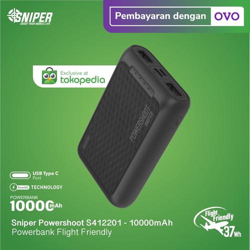 Foto Produk Powerbank Sniper 10000 mAh Powershoot S412201 dari Sniper Indonesia