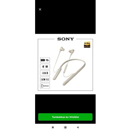 Jual SONY WI-1000/XM2 Silver Wireless 