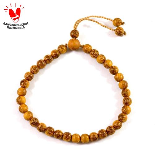 Foto Produk Gelang Tasbih Galih Kelor Serat Emas dari Indah Craft