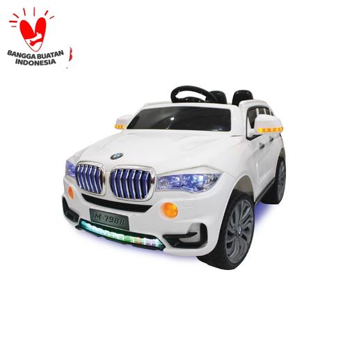 Foto Produk Mobilan Aki M-7988 (Putih) PMB dari PMB TOYS
