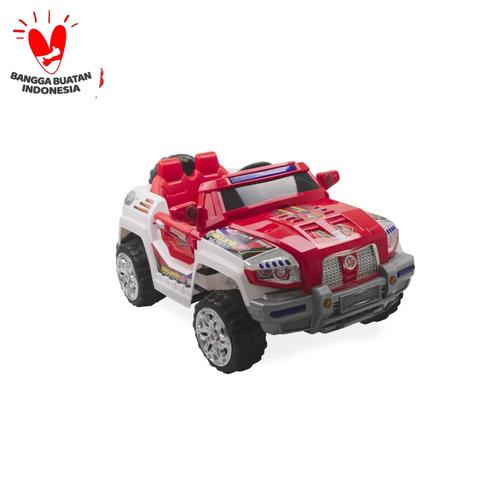 Foto Produk Mobilan Aki M-6168 (Merah Putih) PMB dari PMB TOYS