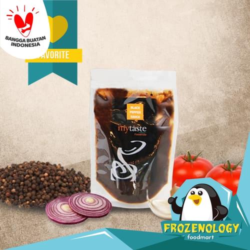 Foto Produk Saus Lada Hitam Blackpepper Sauce My Taste 500 gr Best Seller ! g gram dari frozenology