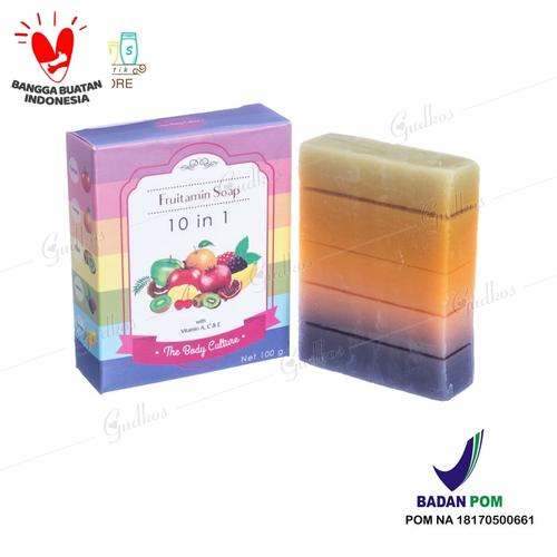 Foto Produk Fruitamin Soap 10in1 The Body Culture BPOM dari GudKos