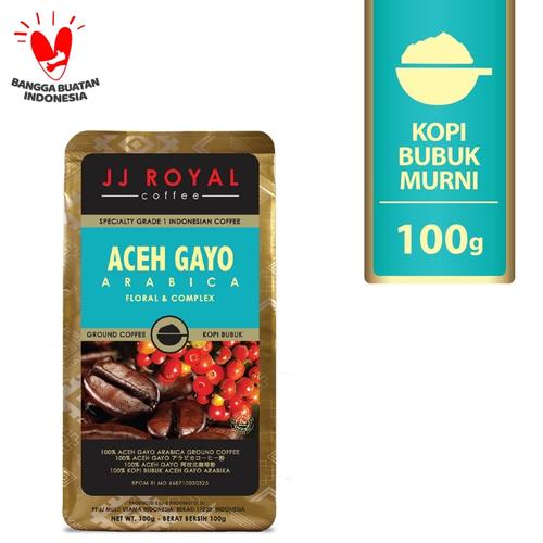Foto Produk Coffee/Kopi JJ Royal Aceh Gayo Arabica Ground Bag 100g dari JJ Royal Coffee