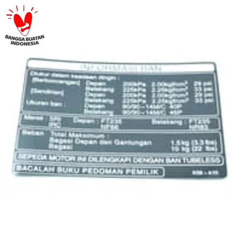 Gambar Label Tire Indonesia BeAT eSP Vario 125 eSP Vario 150 eSP dari Honda Cengkareng Kota Tangerang Tokopedia