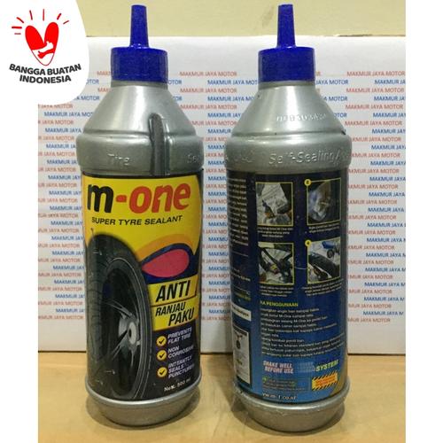 Foto Produk Cairan Anti Ban Bocor, Cairan Tubeless M-One, M1 500ML dari Makmur Jaya Motor Depok