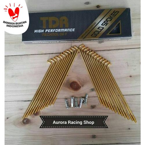Foto Produk Jari- Jari TDR Gold dari auroraracingshop