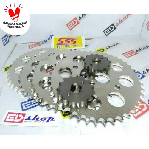 Foto Produk gear SSS 428 BAJA ( Depan 14 15 + BLKG 46 47 48 ) VERZA CBR 150 CB150 dari ED-SHOP