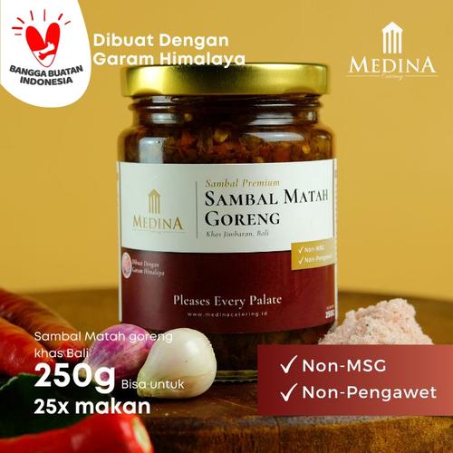 Foto Produk Sambal Matah Goreng Khas Bali (250gr) - Medina Catering dari Medina Catering