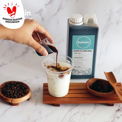Gambar Espresso Cair Kafein / Konsentrat Kopi 1 Liter - Blend Lali Jiwo dari Kafein Jakarta Selatan Tokopedia