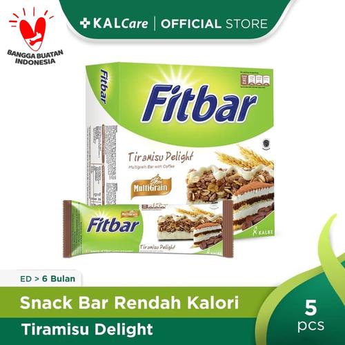 Foto Produk Fitbar Multigrain Tiramisu Delight 5X22gr Bundling 3 Kotak dari KALCare Official Store