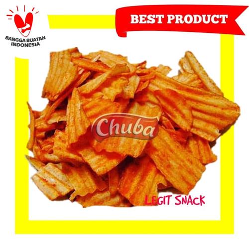 Foto Produk CHUBA KRIPIK SINGKONG BALADO - KERIPIK CHUBA ( SNACK KILOAN ) 250 GRAM dari LEGIT SNACK