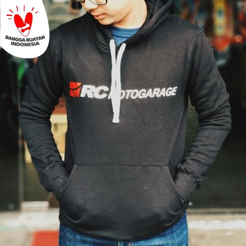 Foto Produk RC Motogarage Hoodie Black New Logo dari RC Motogarage