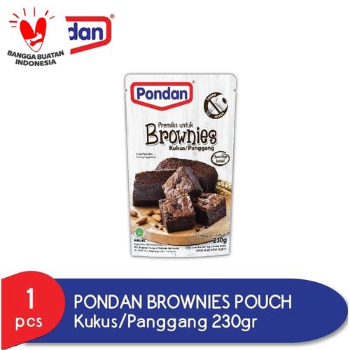 Foto Produk PONDAN Brownies Kukus Panggang Pouch 230 gr dari Pondan Food