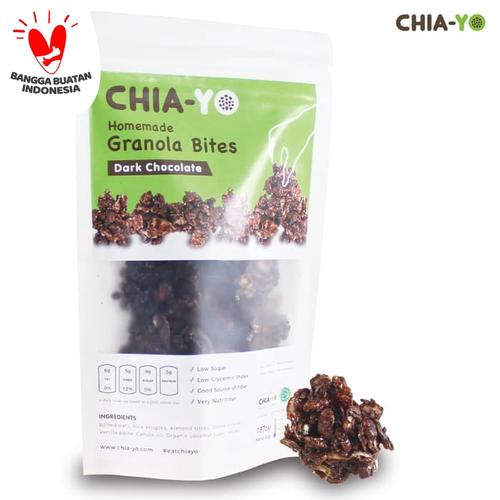 Foto Produk Grannola Bites Dark Chocolate dari Chia-Yo