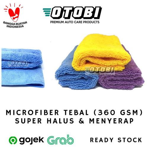 Gambar Microfiber Super Halus Tebal 360 GSM 35x35 cm Kain Lap Detailing Mobil dari Otobi Jakarta Barat Tokopedia