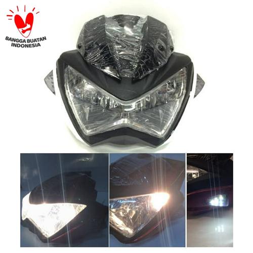 Jual Replika Headlamp Batok Z250 Vixion Byson Scorpio CB150R Verza Mega