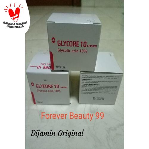 Foto Produk Glycore 10% cream 10 gr (krim pencerah /pemutih) dari Forever Beauty 99
