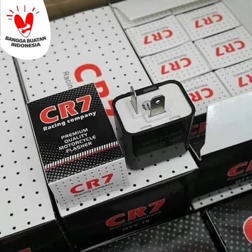 Foto Produk Flasher Led CR7 Flaser Sen Bisa Stel Kedip Cepat Lambat Sein motor dari KUFA Varian