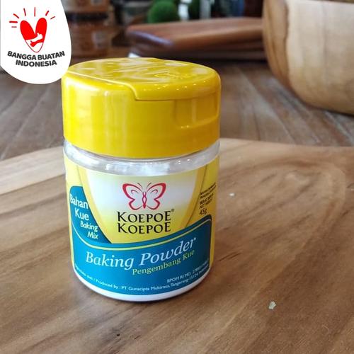 Foto Produk Baking Powder Koepoe Koepoe 45 Gr dari Herbs & Co - Gourmet Grocer