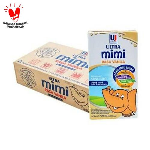 Foto Produk Ultra Mimi Vanilla 125Ml *40PSC dari toko dua putra