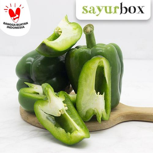 Foto Produk Paprika Hijau Value - 1 pc (Sayurbox) dari Sayurbox
