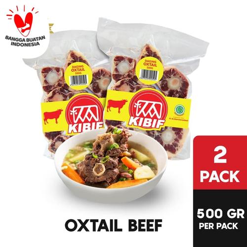 Foto Produk KIBIF Buntut Sapi / Oxtail @ 500 Gr Multipack dari KIBIF Official Store