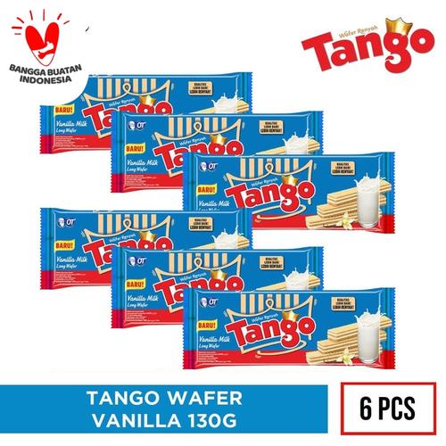 Foto Produk WAFER TANGO VANILLA 130GR - ISI 6PCS dari OT STORE OFFICIAL