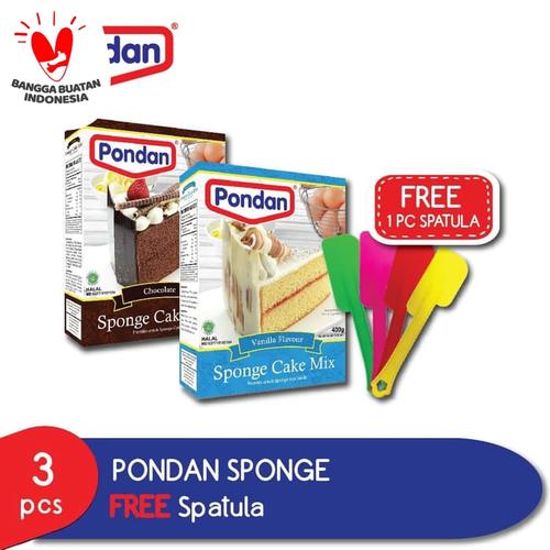 Foto Produk Pondan Sponge Cake GRATIS Spatula dari Pondan Food