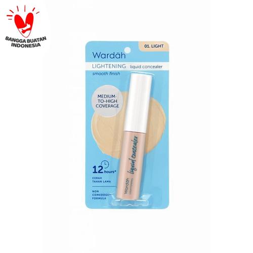 Foto Produk Wardah Lightening Liquid Concealer 01 Light 7g (blister) dari Wardah Official