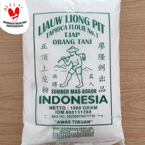 Foto Produk Sagu tani / liauw liong pit / Tapioca Flour / Tepung tapioka dari Bahan Kue CAN