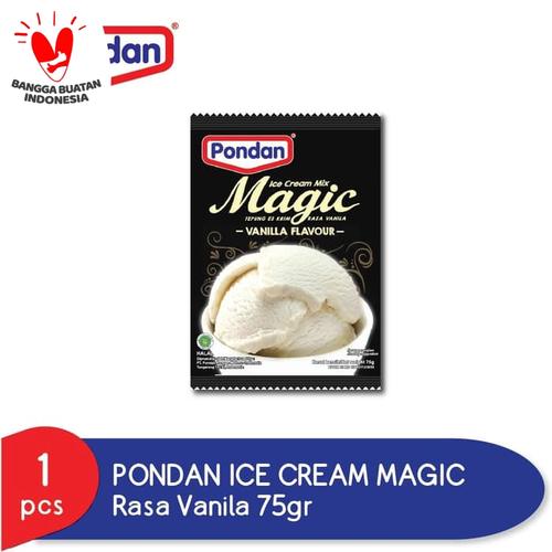 Foto Produk PONDAN ICE CREAM MAGIC VANILLA POUCH 75GR dari Pondan Food