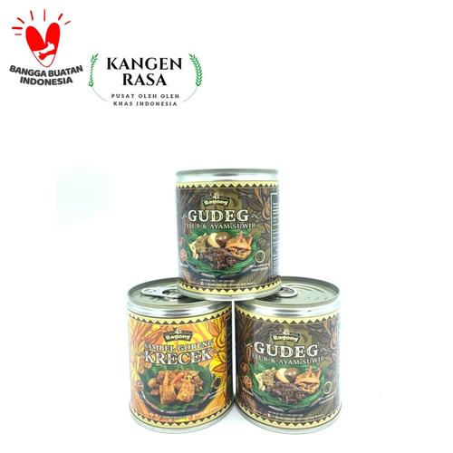 Foto Produk Gudeg Yu Djum Bagong Kaleng - GUDEG ORIGINAL dari Kangen Rasa Oleh Oleh